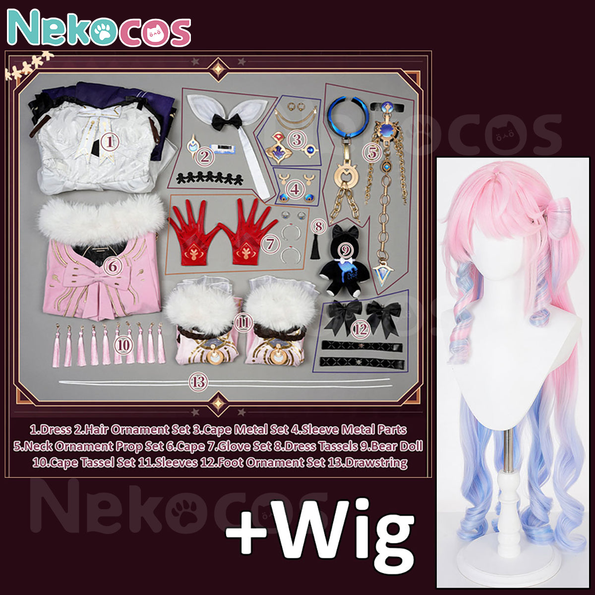 Denia Cosplay Costume Wuthering Waves - Premium Custom TailoringCostume,Game,Wuthering Waves