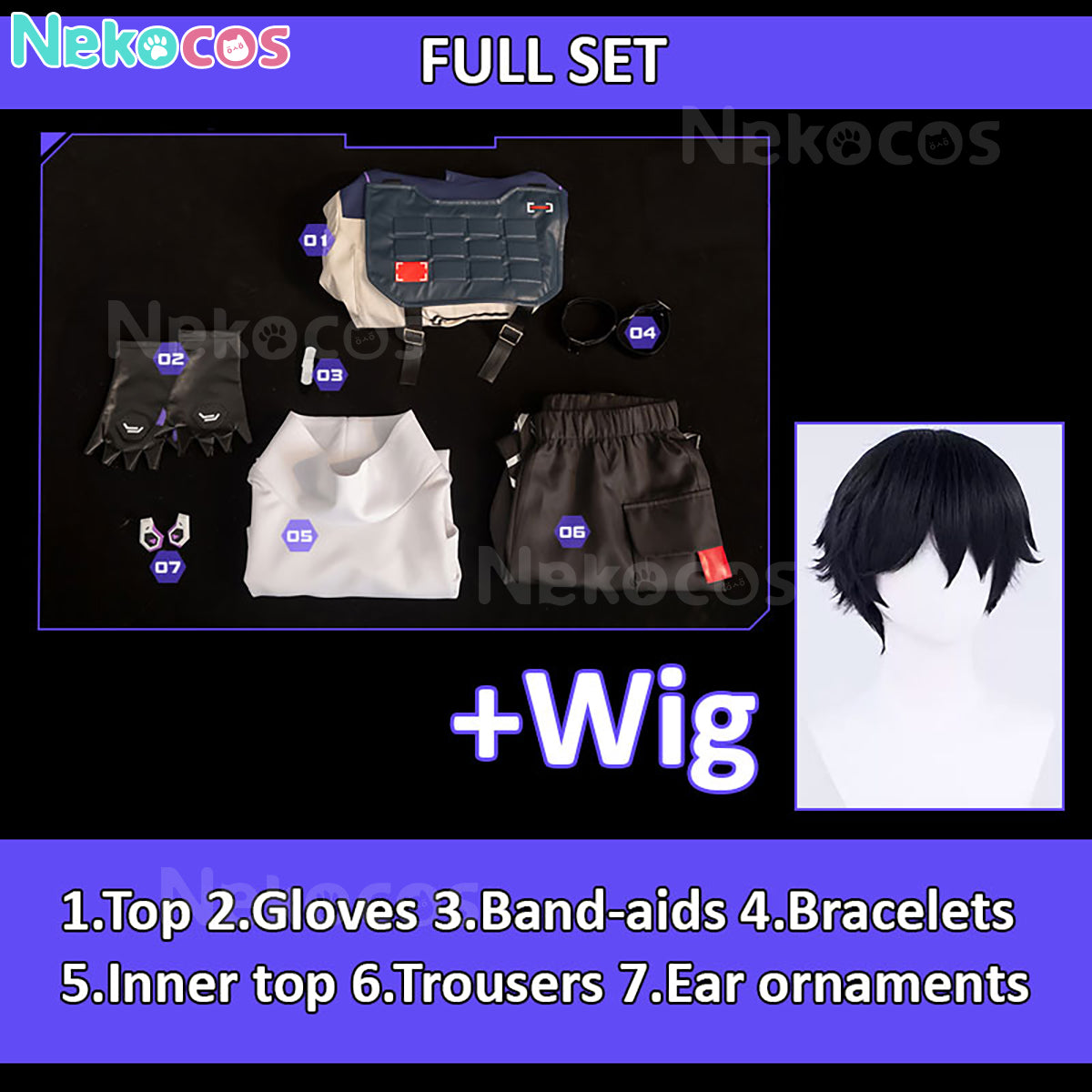 【Nekocos】Game Valorant Cosplay Iso Cosplay Costume | In Stock