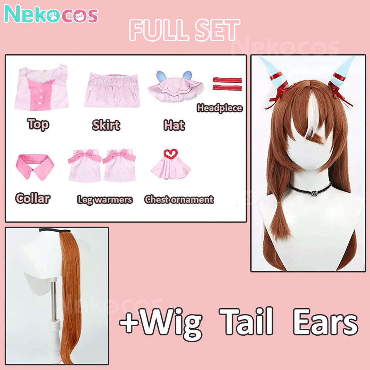 【Nekocos】Game Uma Musume Pretty Derby Cosplay 4.5th Still in Love Cosplay Costume | Custom-Tailor