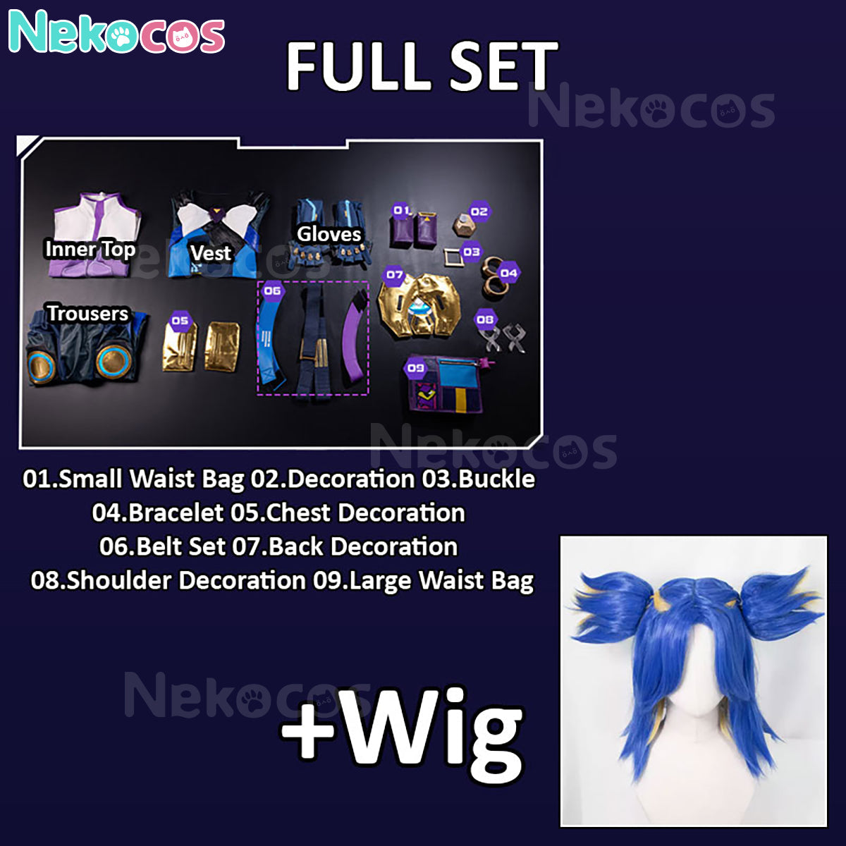 【Nekocos】Game Valorant Cosplay Neon Tala Nicole Dimaapi Valdez Cosplay Costume | In Stock