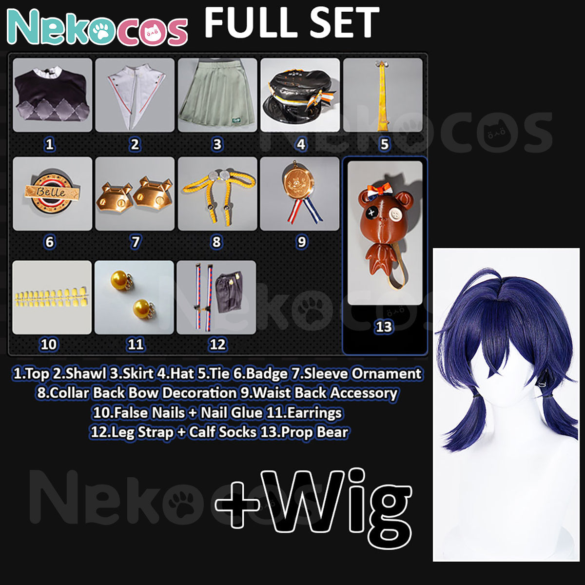 Zenless Zone Zero Brilliance of Stars Cosplay Costume | Custom-TailorCostume,Game,Zenless Zone Zero