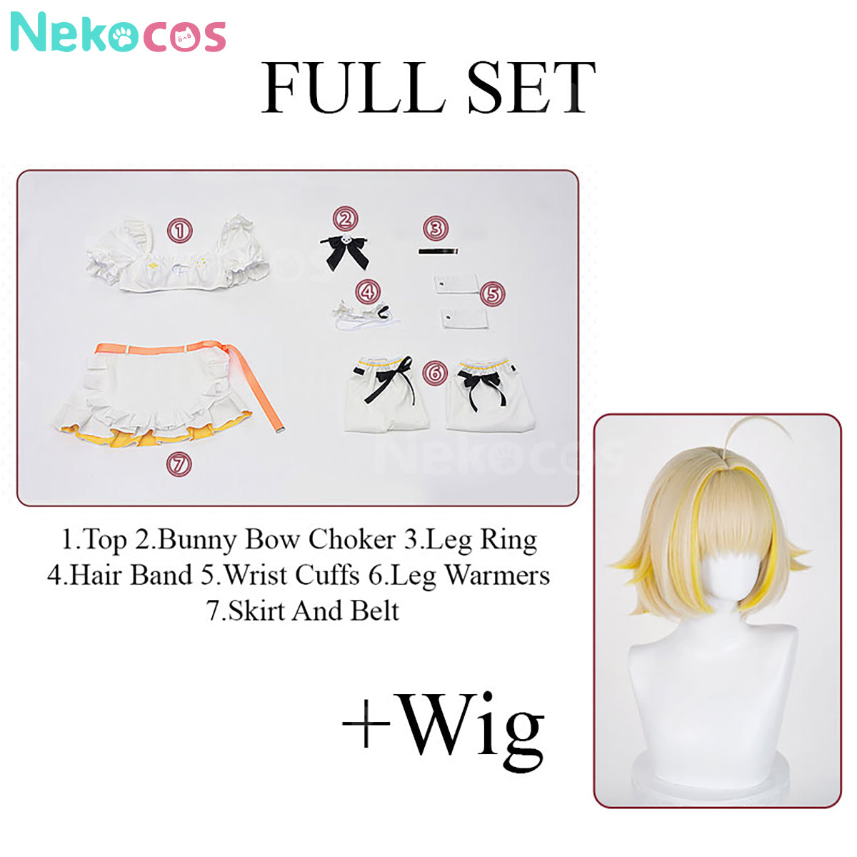 【Nekocos】Game NIKKE:The Goddess of Victory Cosplay Gigapixel-cgi Cosplay Costume | Custom-Tailor
