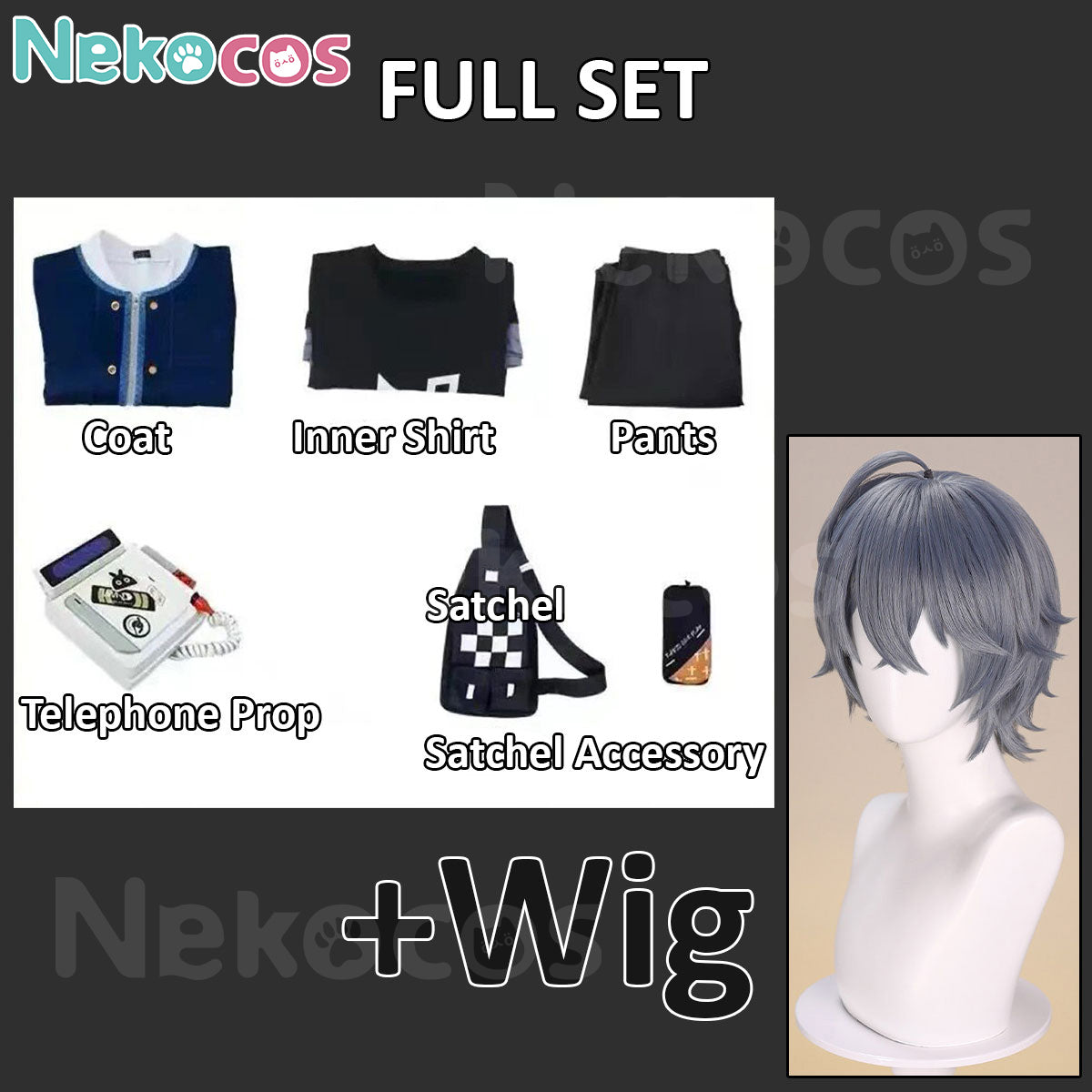Zenless Zone Zero Wise Cosplay Costume - In Stock NowCostume,Game,Zenless Zone Zero