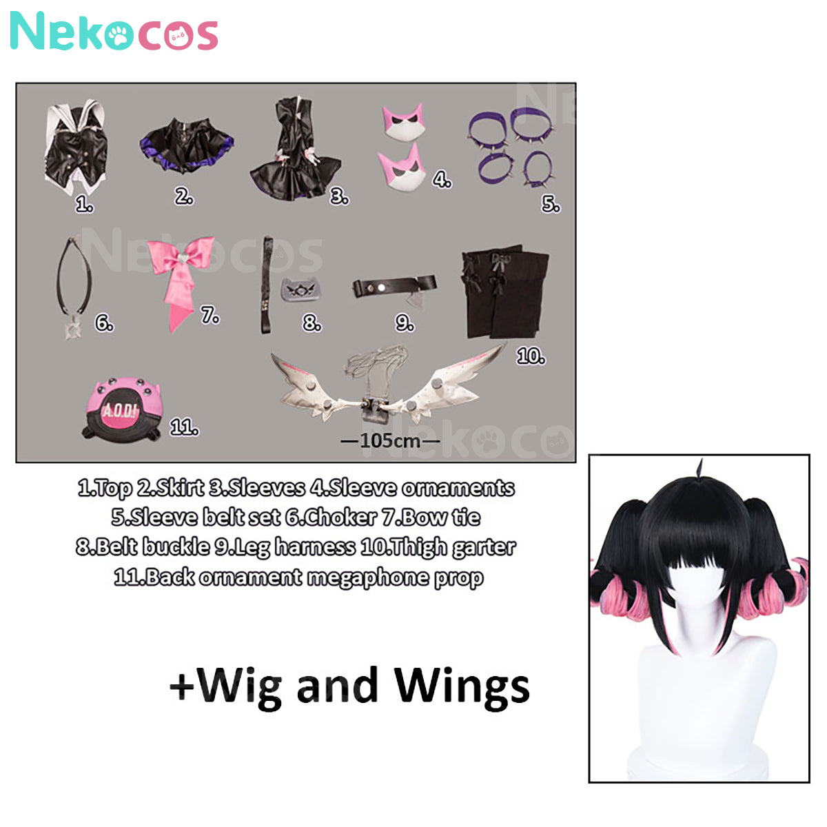 Nangong Yu Zenless Zone Zero Cosplay Costume - Premium EditionCostume,Game,Zenless Zone Zero