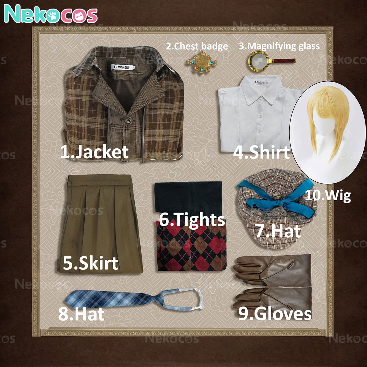 Identity V Lady Truth Cosplay Costume - Custom Tailored for YouCostume,Game,Identity Ⅴ
