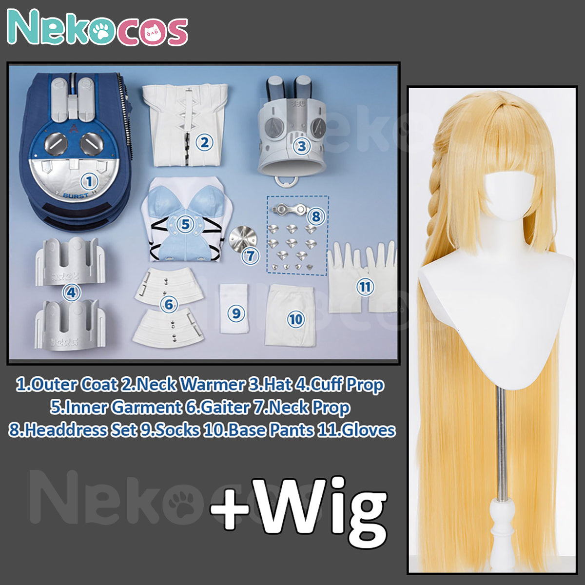 Norma Hollowell Zenless Zone Zero Cosplay Costume - Premium EditionCostume,Game,Zenless Zone Zero