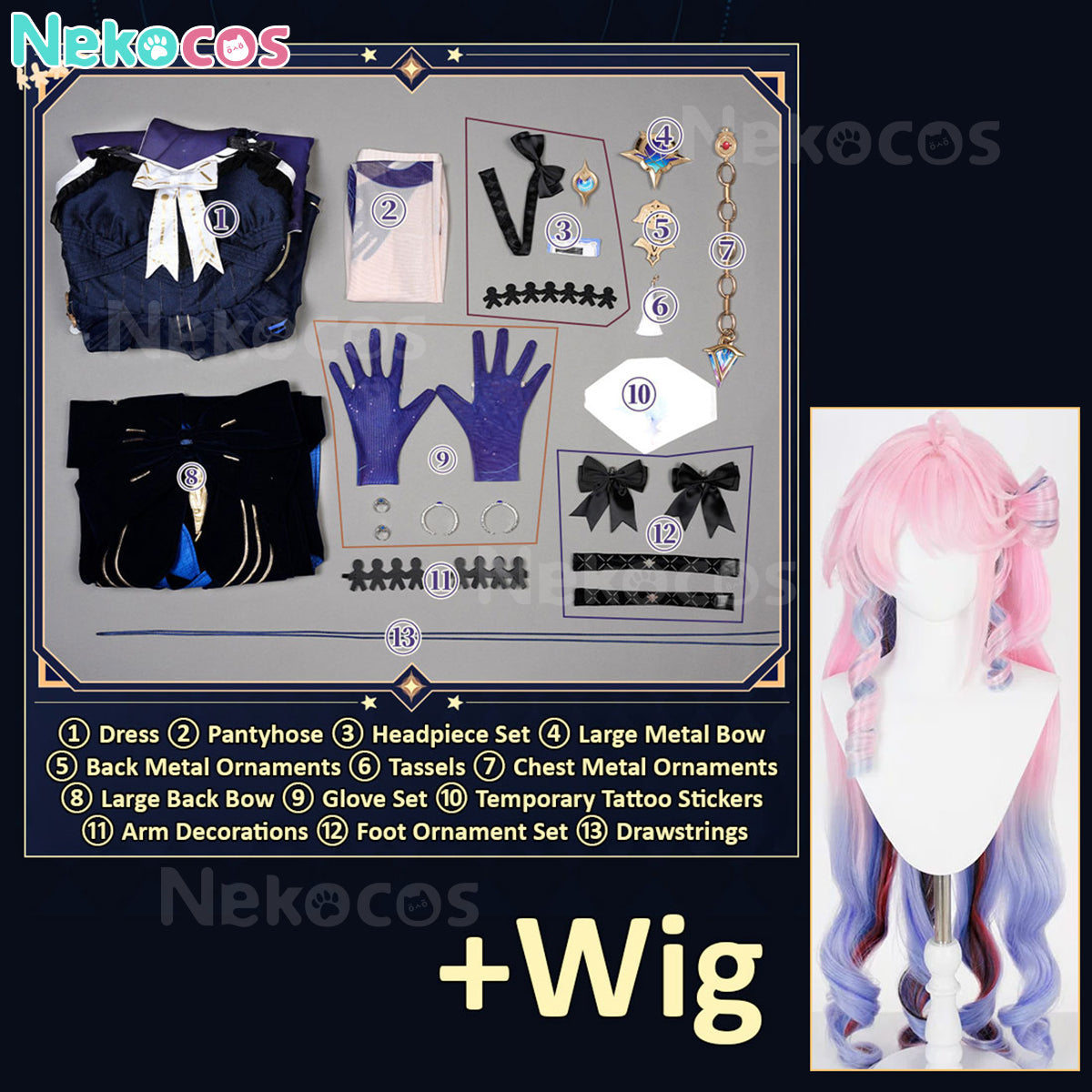 Wuthering Waves Denia Cosplay Costume | Custom-TailoredCostume,Game,Wuthering Waves