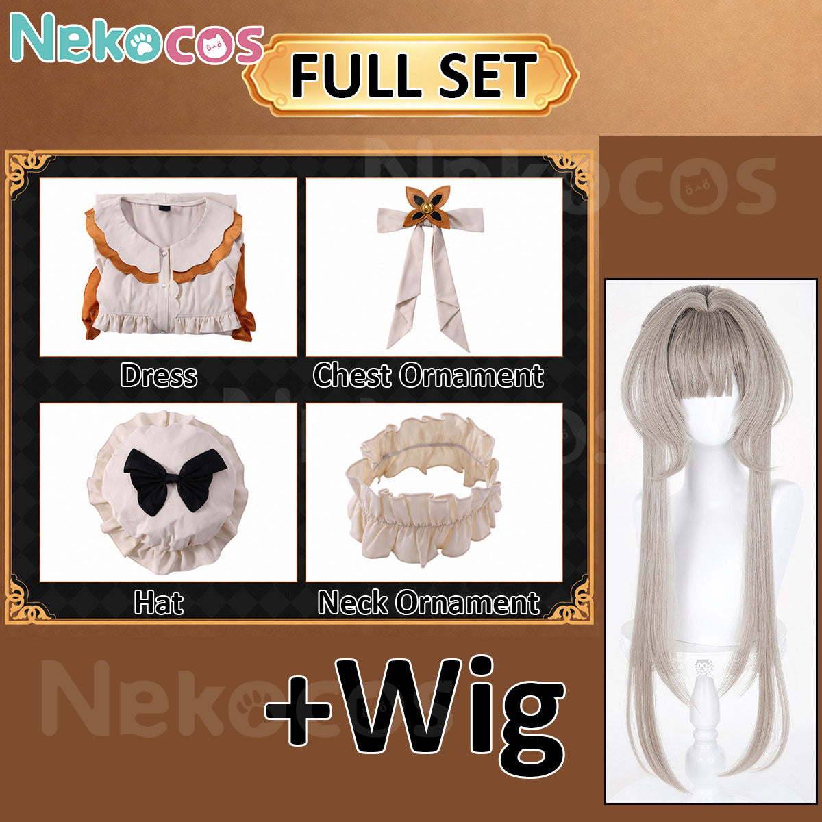 Genshin Impact Sandrone Cosplay Costume - Custom TailoredCostume,Game,Genshin Impact