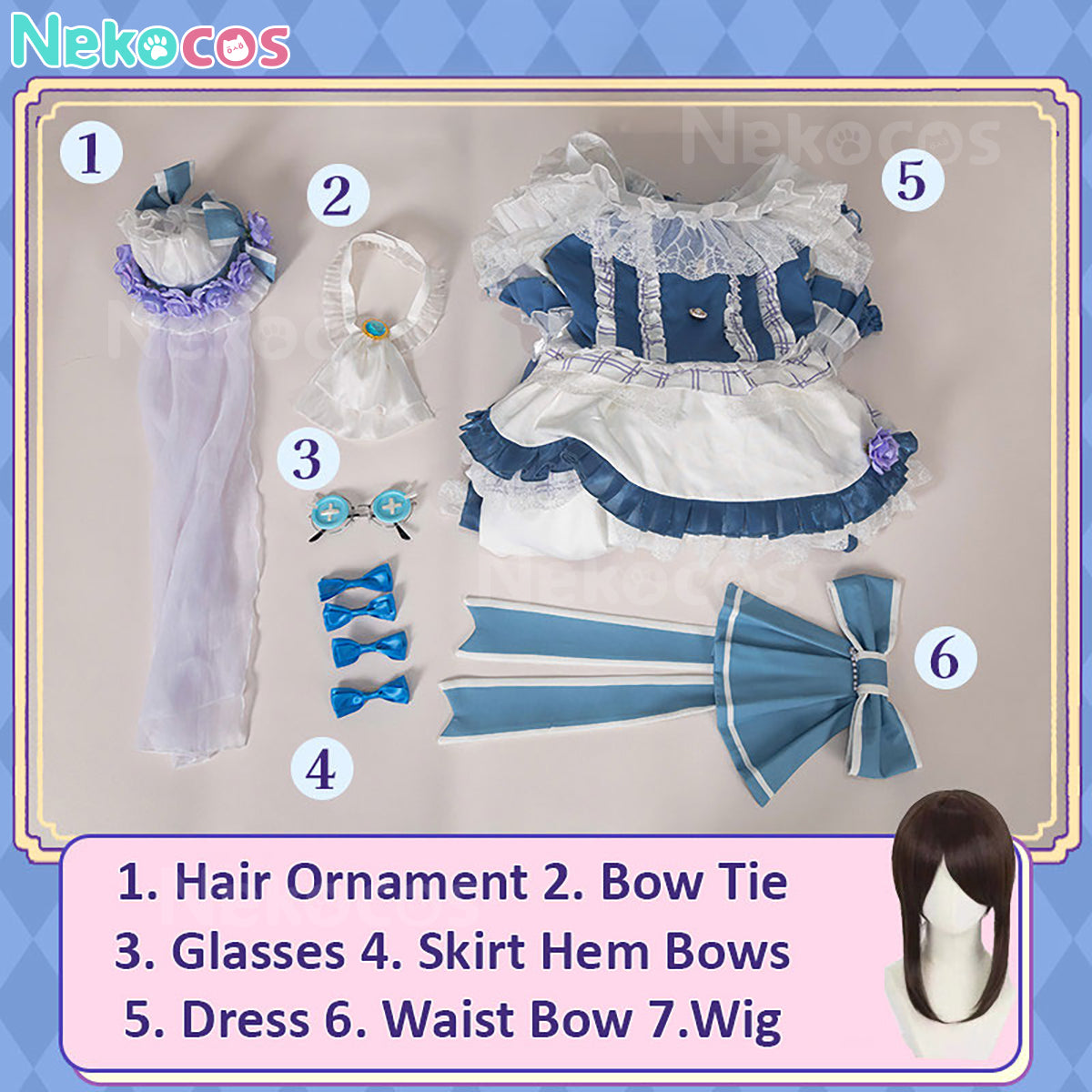 Identity V Valentine Cosplay Costume - Nekocos In StockCostume,Game,Identity Ⅴ