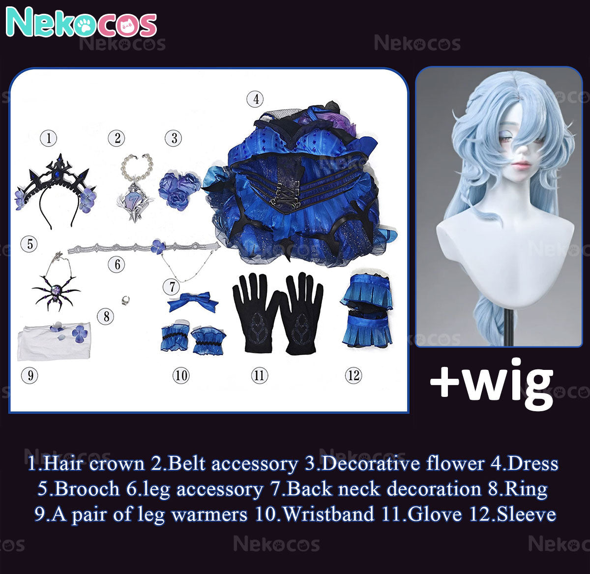 Identity V Dreambearer Cosplay Costume - Custom Made by NekocosCostume,Game,Identity Ⅴ