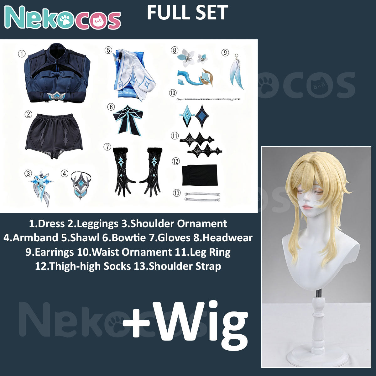 Genshin Impact Lumine Cosplay Costume - Custom Tailored DesignAnime,Costume,Genshin Impact