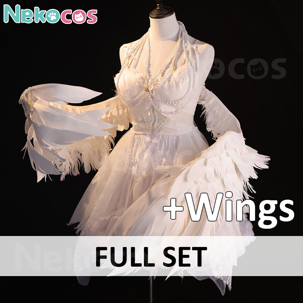 Pure Angel Halloween Cosplay Costume - Ethereal Outfit In StockCostume,Halloween Costume