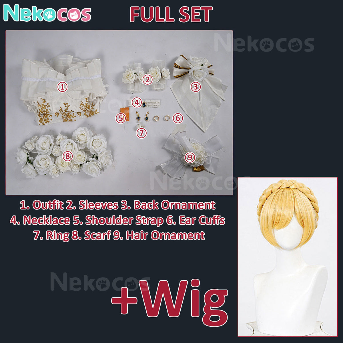 【Nekocos】Game Identity V Cosplay Tonight or Never Perfumer Cosplay Costume | Custom-Tailor
