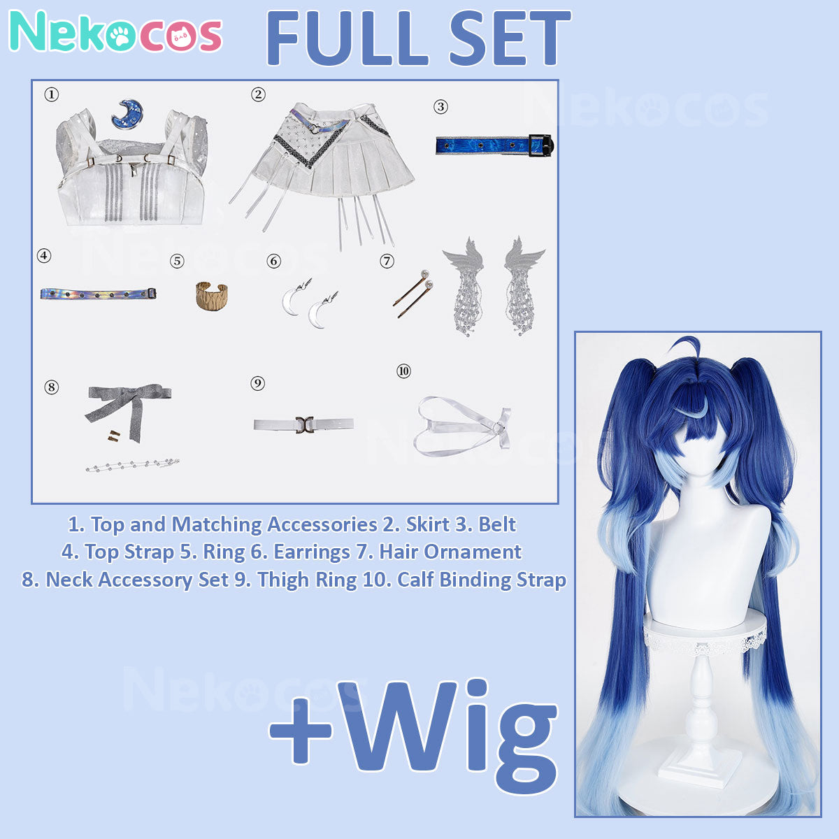 Iuno Cosplay Costume for Wuthering Waves | Custom-Made by NekocosCostume,Game,Wuthering Waves