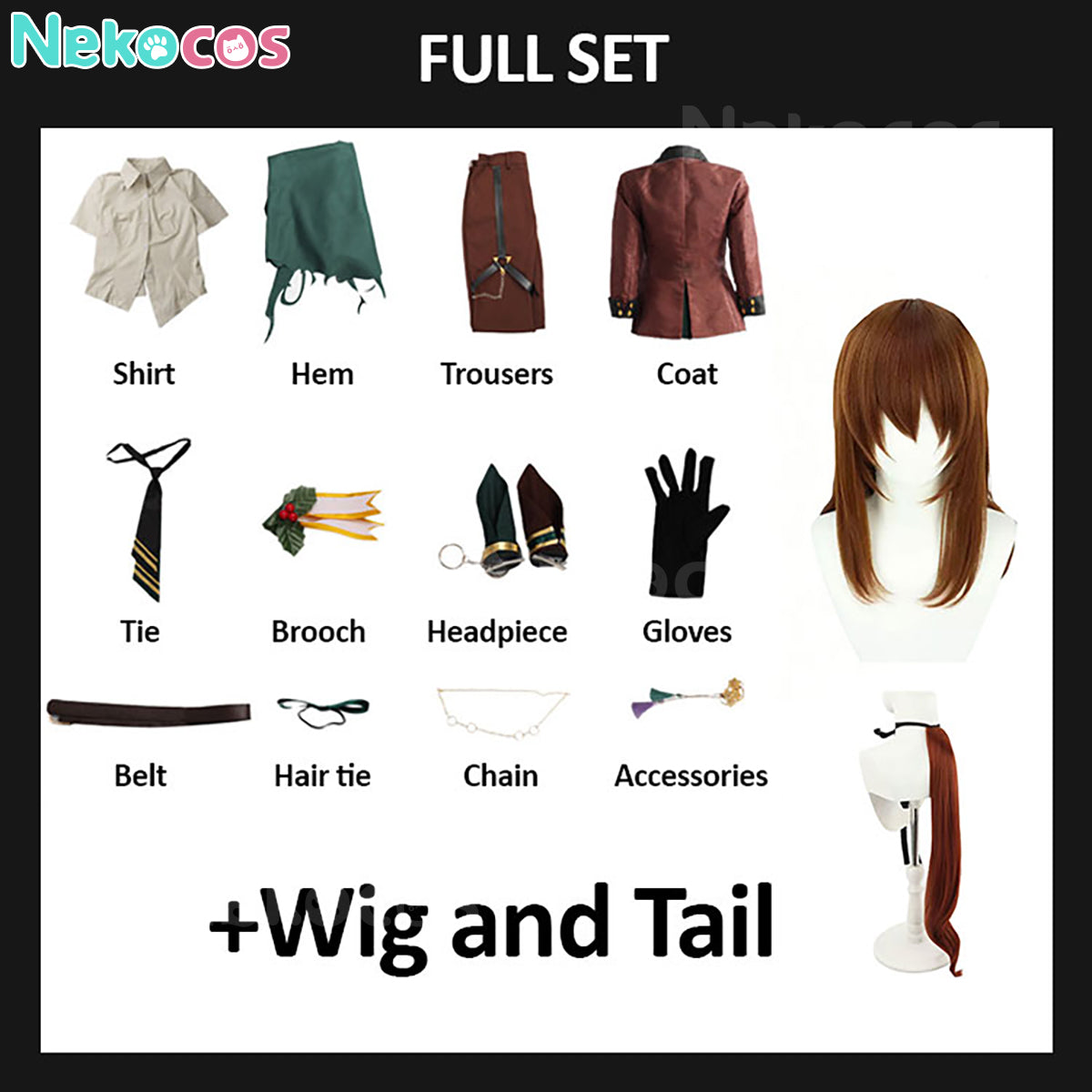 【Nekocos】Game Uma Musume Pretty Derby Cosplay Nakayama Festa Christmas Cosplay Costume | Custom-Tailor