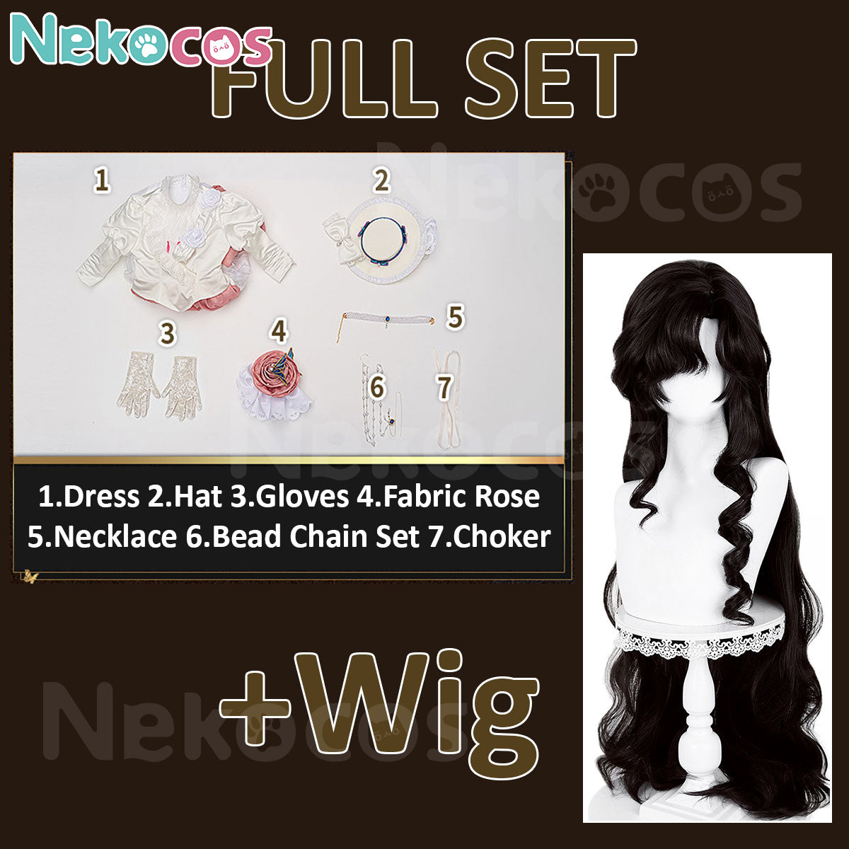 Reverse:1999 Isolde Cosplay Costume - Premium Edition Now In StockCostume,Game,Reverse:1999