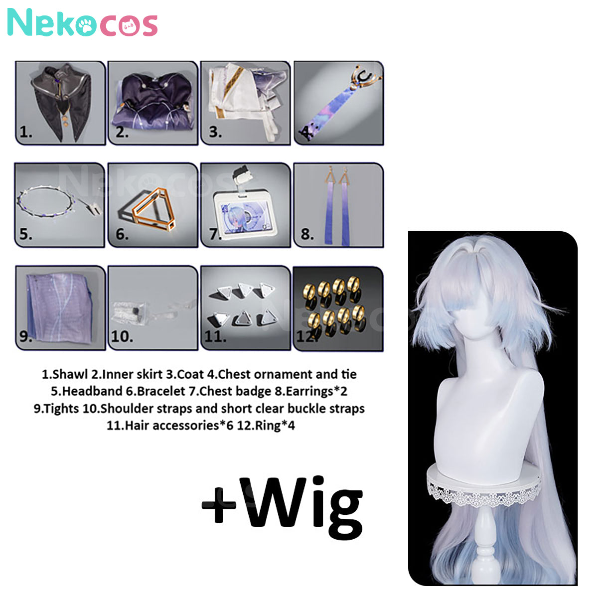 Wuthering Waves Mornye Cosplay Costume Available NowCostume,Game,JW1262,W1262,Wuthering Waves