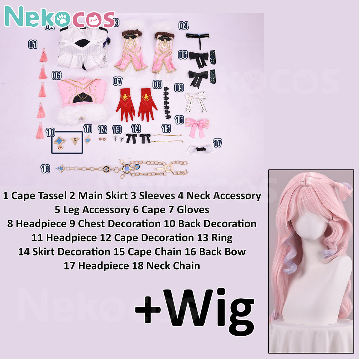 Wuthering Waves Denia Cosplay Costume | Custom Tailored EleganceCostume,Game,Wuthering Waves