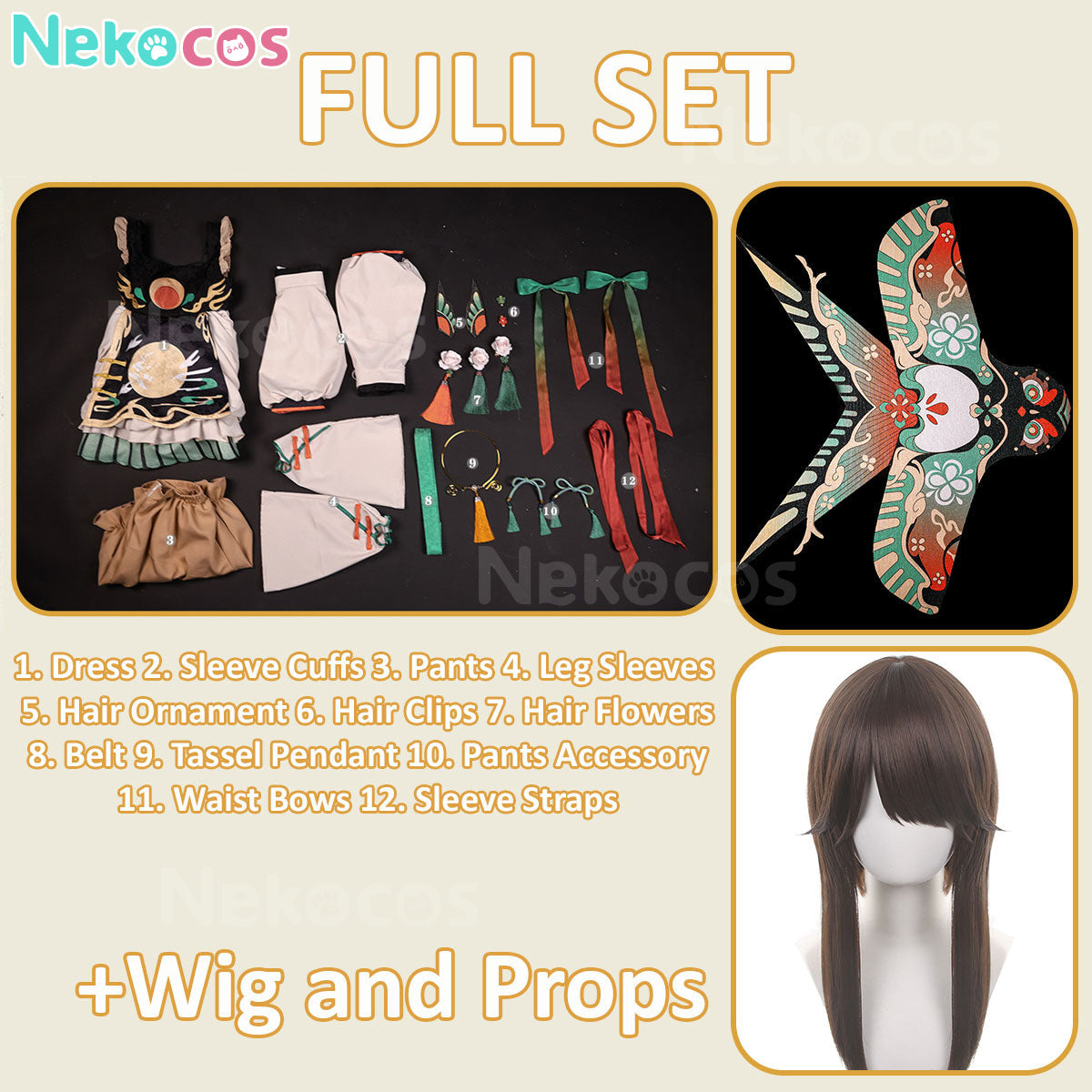 Identity V Little Girl Cosplay Costume - Splendid VermilionCostume,Game,Identity Ⅴ
