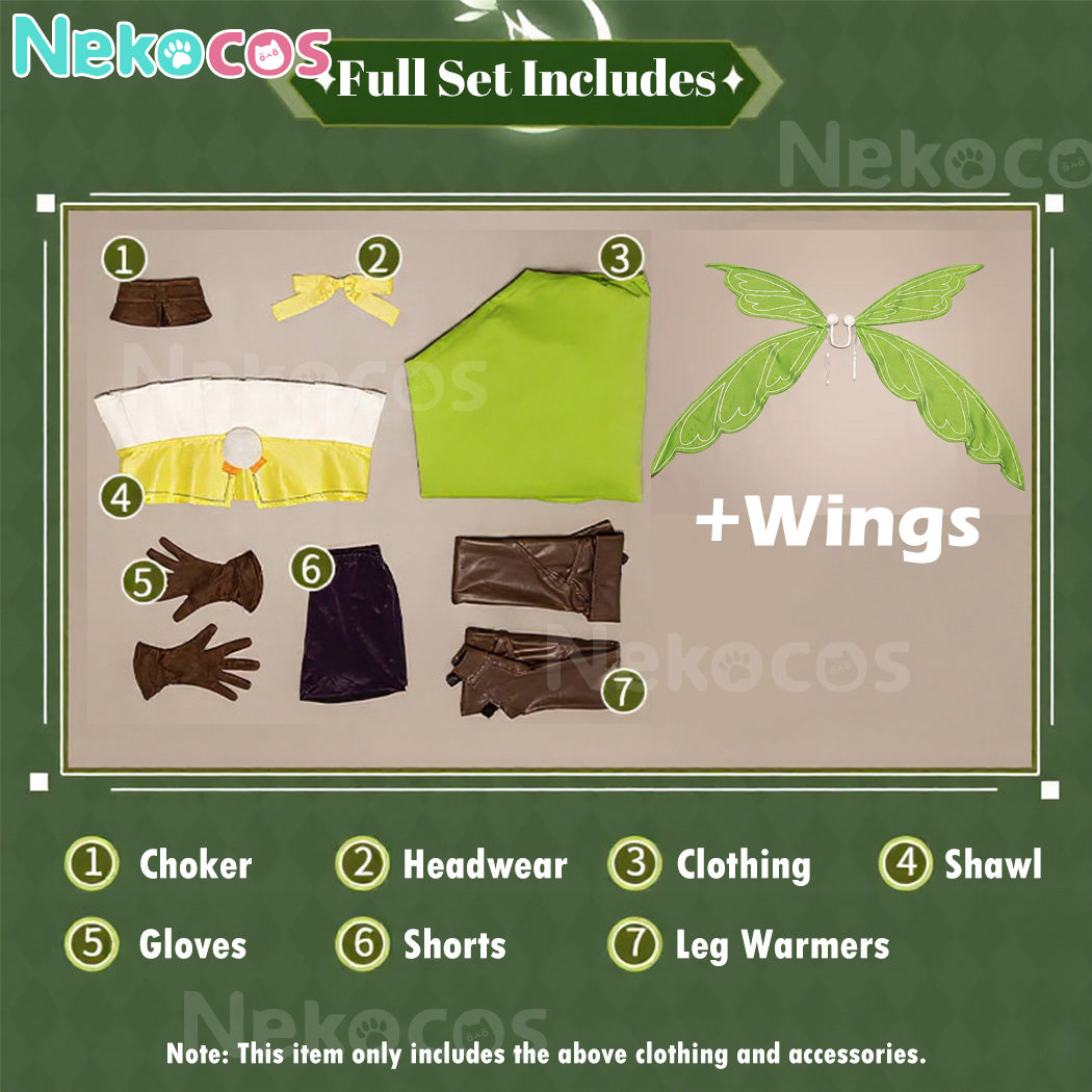 【Nekocos】Game Cosplay Kazuradrop Muryan Cosplay Costume | In Stock