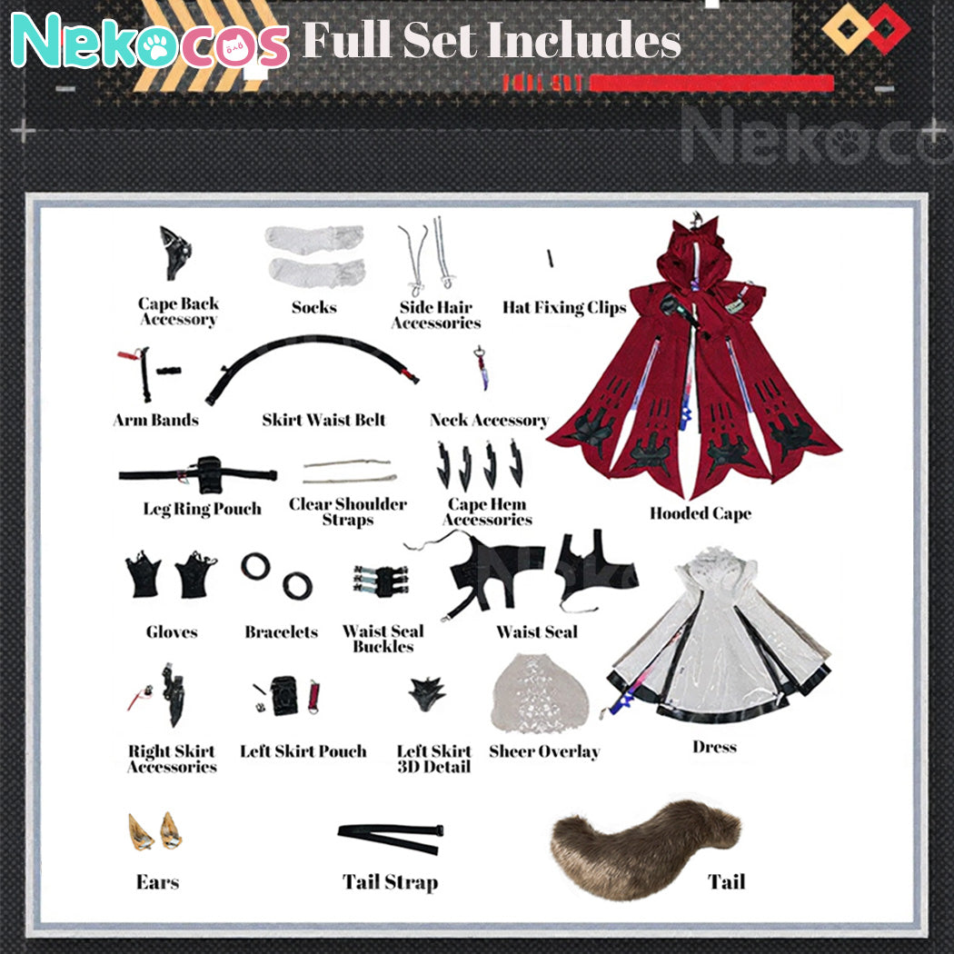 Arknights Endfield Rossi Cosplay Costume Premium EditionArknights,Costume,Game