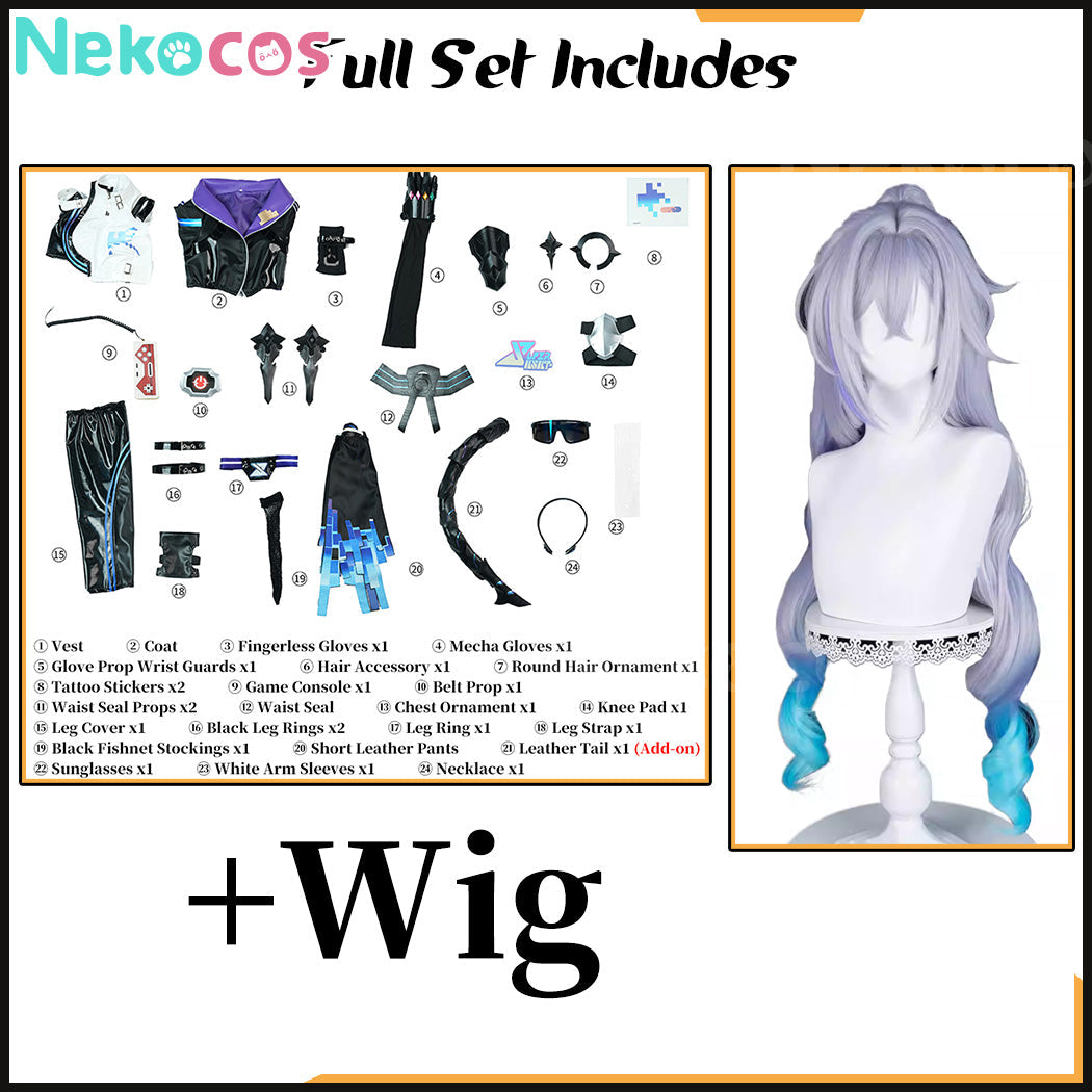 Honkai Star Rail Silver Wolf Cosplay Costume - Premium EditionCostume,Game,Honkai: Star Rail