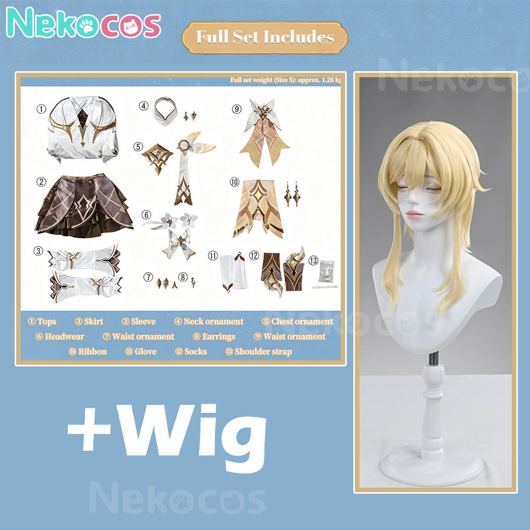 Genshin Impact Lumine Cosplay Costume - In Stock NowCostume,Game,Genshin Impact