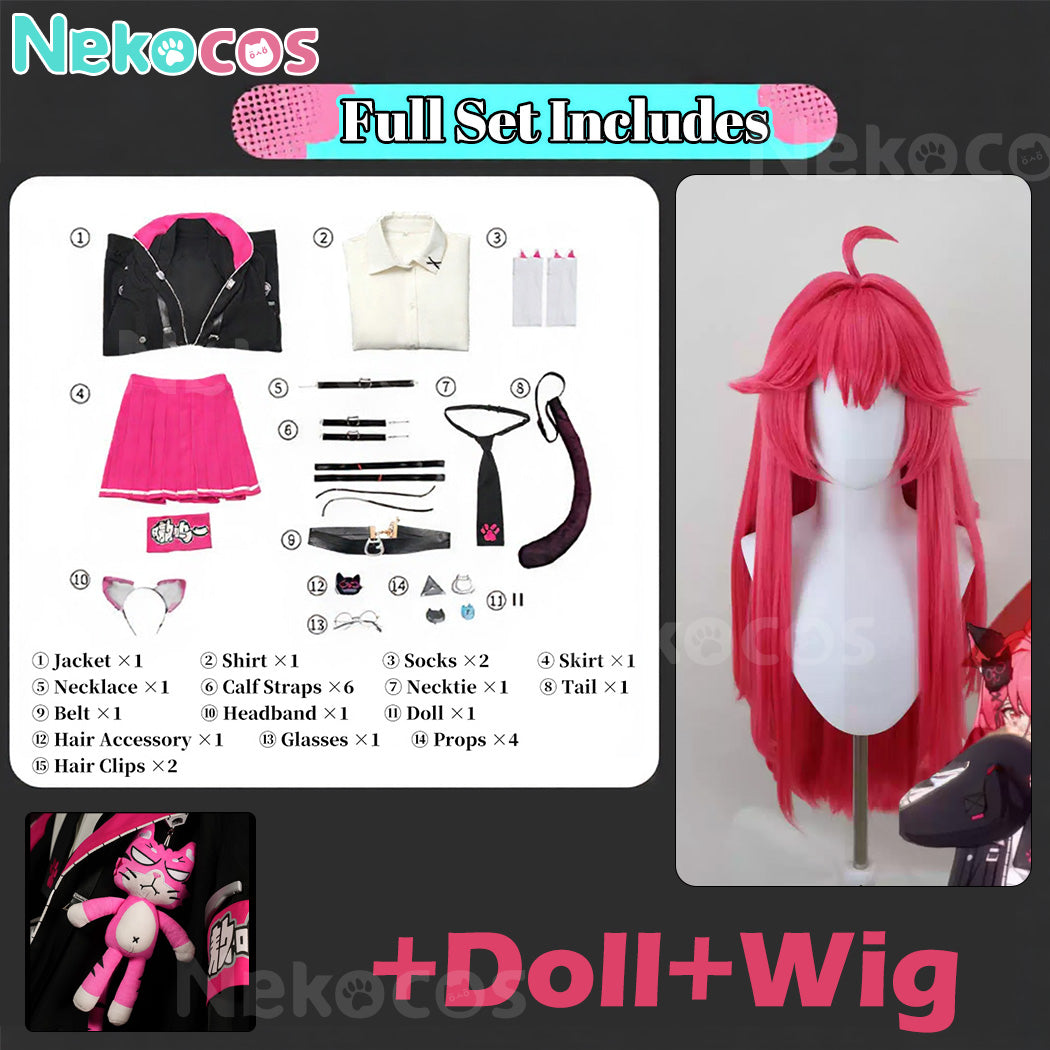 Neverness to Everness Nanally Cosplay Costume | Custom TailoredCostume,Game,Neverness to Everness