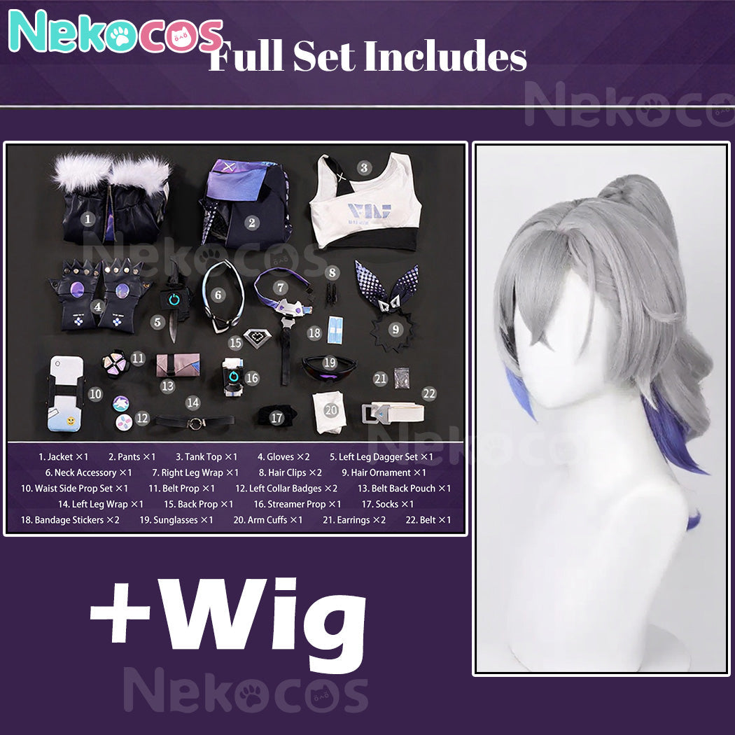 Honkai Star Rail Silver Wolf Cosplay Costume - Premium EditionCostume,Game,Honkai: Star Rail