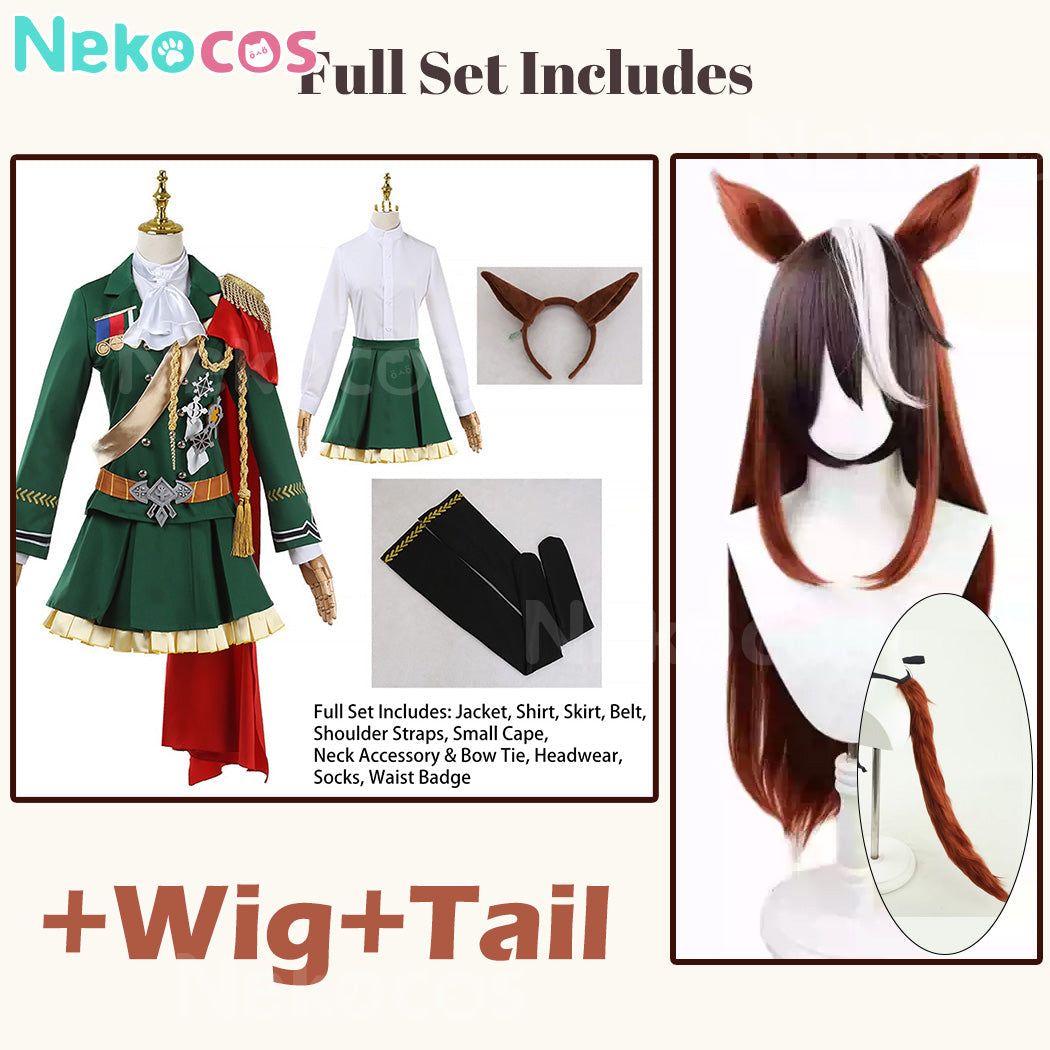 【Nekocos】Game Symboli Rudolf Cosplay Costume Premium Edition | Custom-Tailor