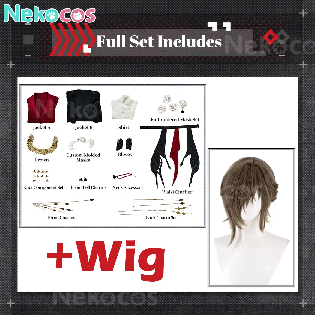 Arknights Tragodia Cosplay Costume - Premium Custom EditionArknights,Costume,Game