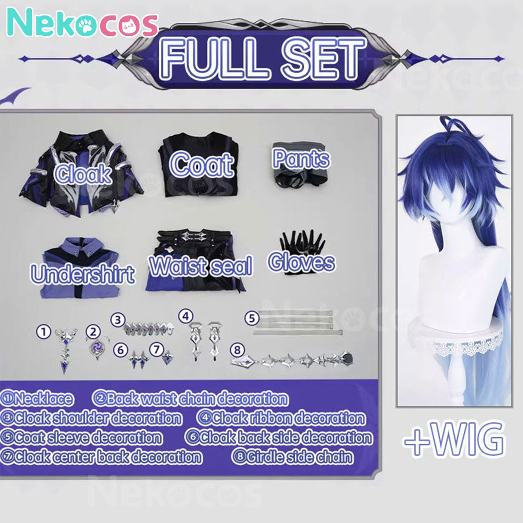 Genshin Impact Kyryll Flins Cosplay Costume - Premium EditionCostume,Game,Genshin Impact