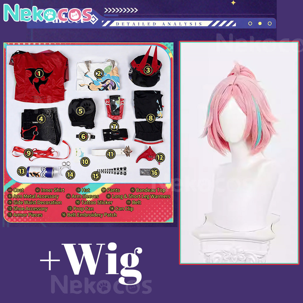 Honkai Star Rail Rappa Cosplay Costume - Premium EditionCostume,Game,Honkai: Star Rail