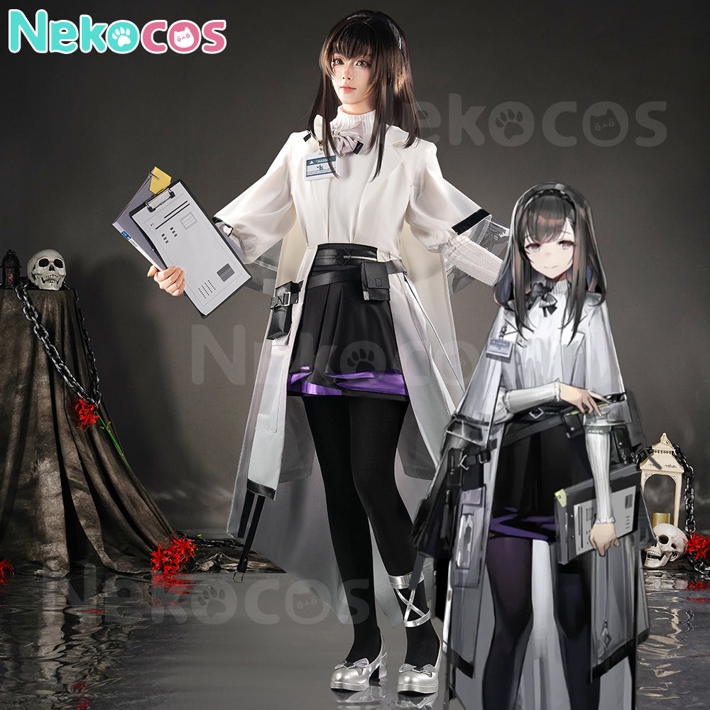 【Nekocos】Game Arknights Cosplay Priestess Cosplay Costume Premium Edition | Custom-Tailor