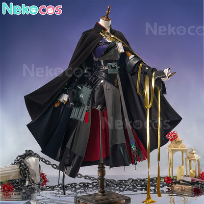 【Nekocos】Game Arknights Cosplay Ch'en the Dawnstreak Cosplay Costume Premium Edition | Custom-Tailor