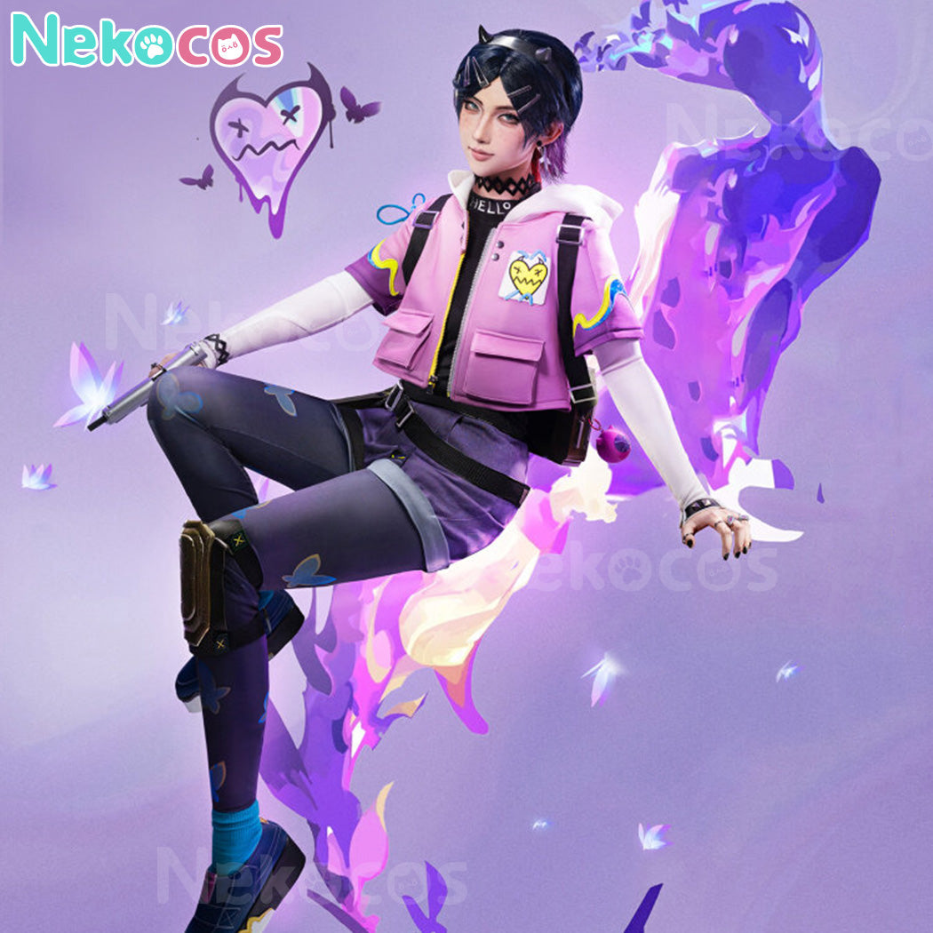 【Nekocos】Game Valorant Cosplay Clove Cosplay Costume | Custom-Tailor
