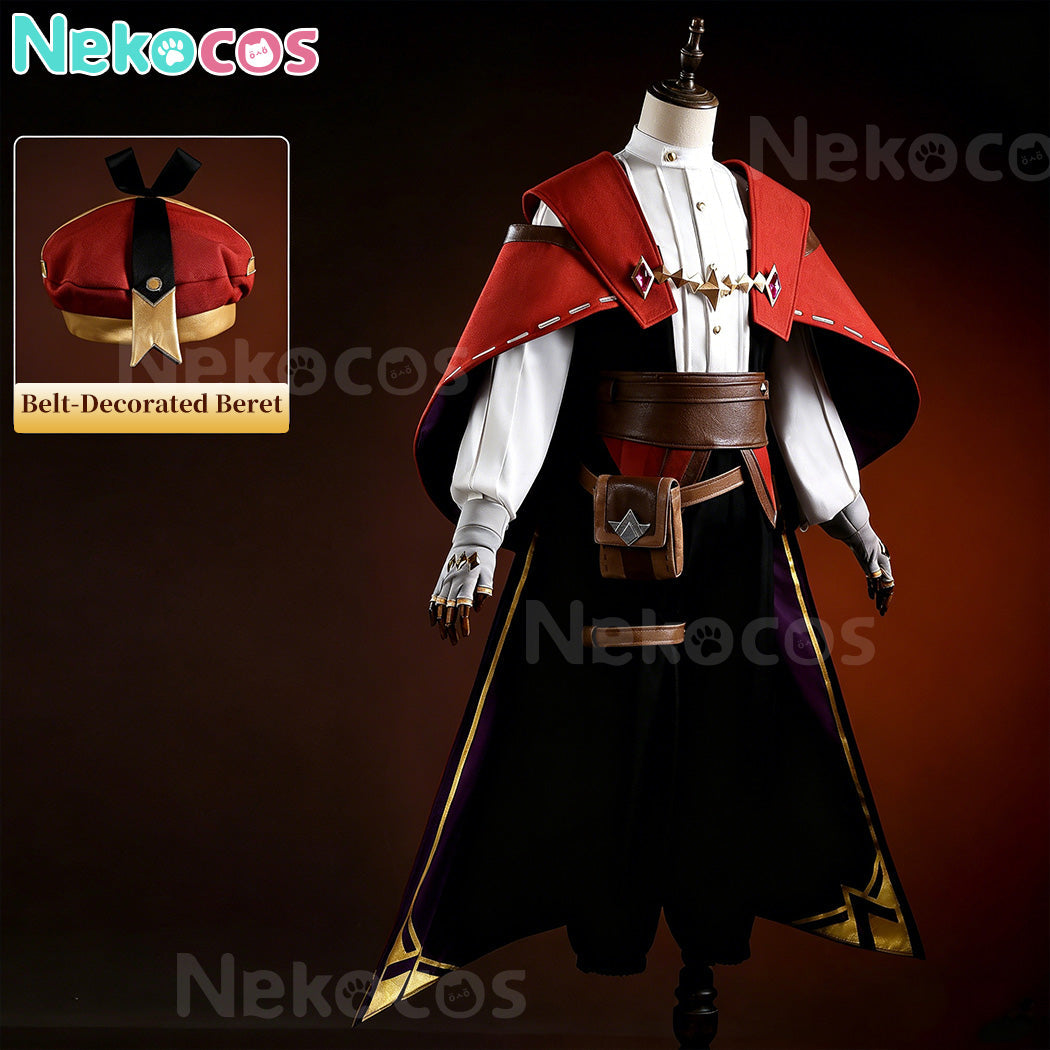 【Nekocos】Game Roco Kingdom Cosplay Enzo Cosplay Costume Premium Edition | Custom-Tailor