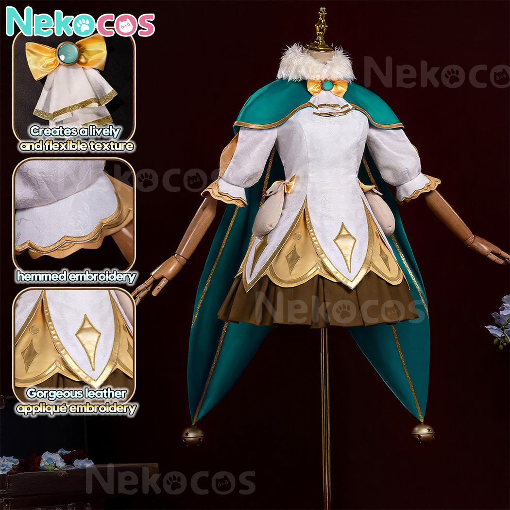 【Nekocos】Game Roco Kingdom Cosplay Princess Karissia Cosplay Costume Premium Edition | Custom-Tailor