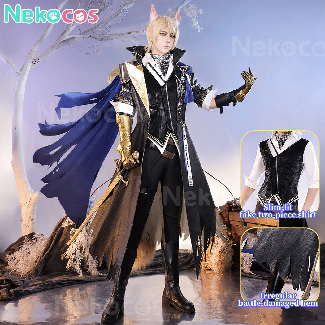 【Nekocos】Game Arknights Cosplay Młynar Cosplay Costume Premium Edition | In Stock