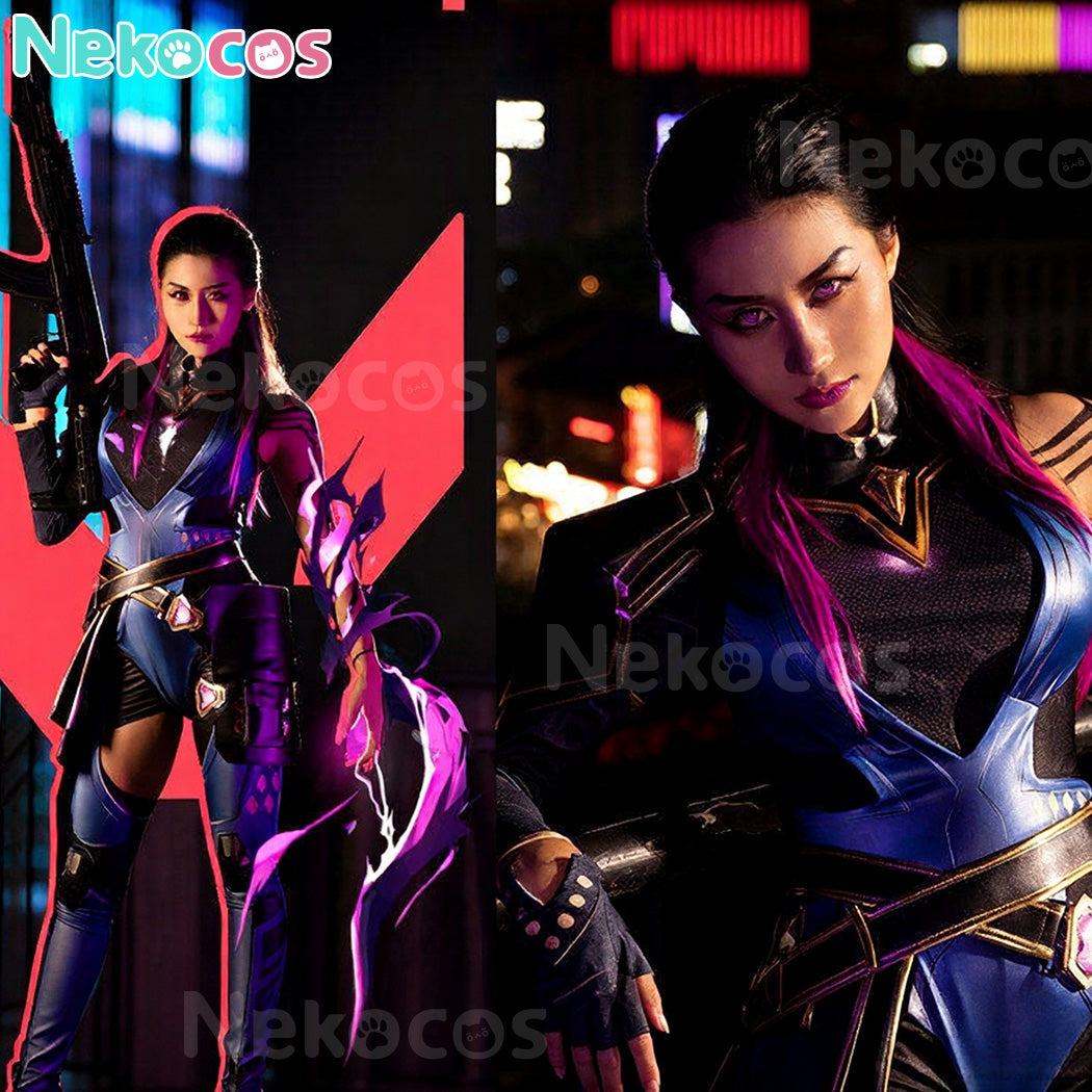 【Nekocos】Game Valorant Cosplay Reyna Cosplay Costume | Custom-Tailor