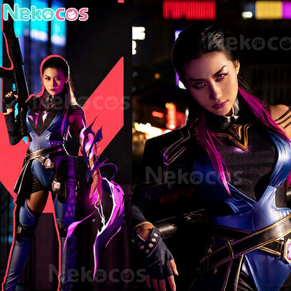 【Nekocos】Game Valorant Cosplay Reyna Cosplay Costume | Custom-Tailor