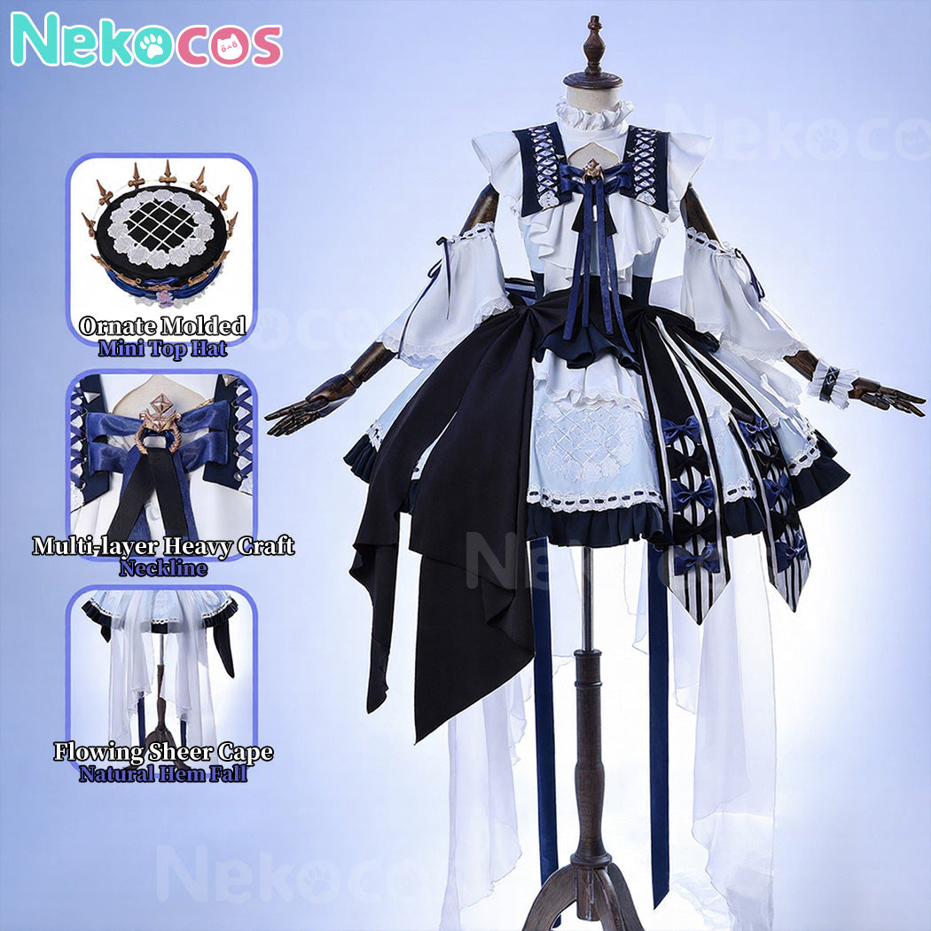 【Nekocos】Game Arknights Cosplay Rosmontis Airy Dream Cosplay Costume Premium Edition | Custom-Tailor