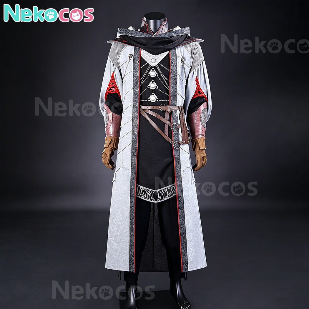 【Nekocos】Game Cosplay Scholar Costume Premium Edition | Custom-Tailor