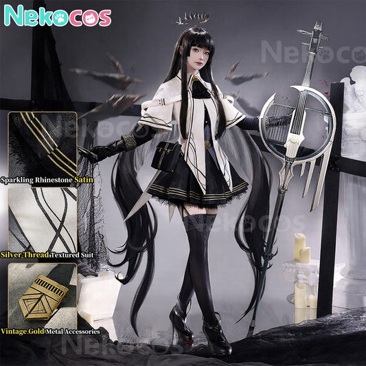 【Nekocos】Game Arknights Cosplay Virtuosa Cosplay Costume Premium Edition | In Stock