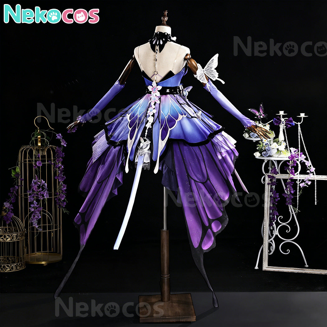 【Nekocos】Game Honkai: Star Rail Cosplay Gossamer Flutter Cosplay Costume | Custom-Tailor