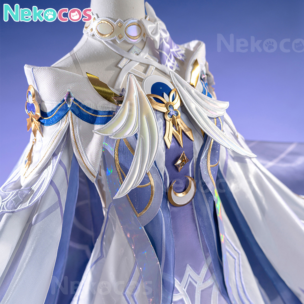 【Nekocos】Game Genshin Impact Cosplay Columbina Hyposelenia Cosplay Costume Premium Edition | Custom-Tailor