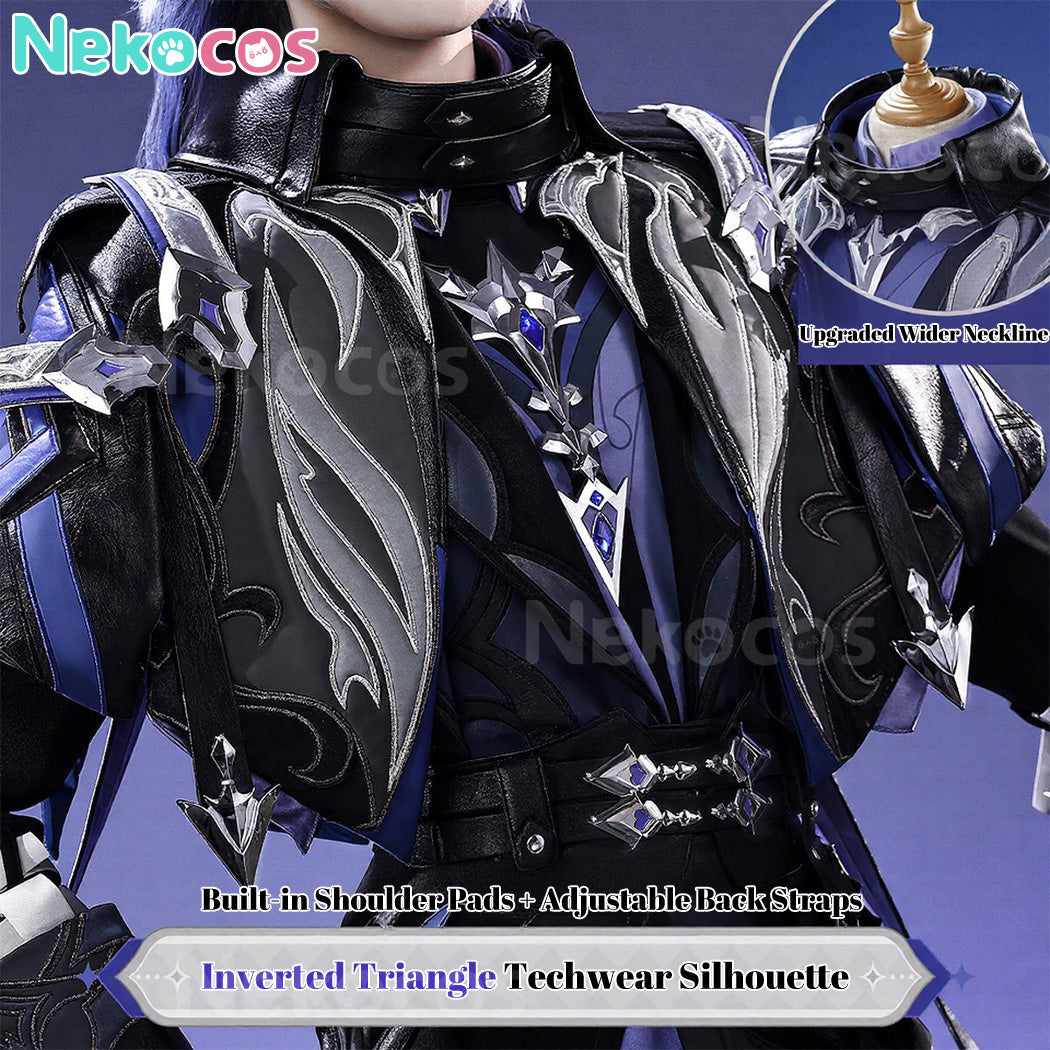 【Nekocos】Game Genshin Impact Cosplay Kyryll Chudomirovich Flins Cosplay Costume Premium Edition | Custom-Tailor