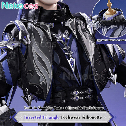 【Nekocos】Game Genshin Impact Cosplay Kyryll Chudomirovich Flins Cosplay Costume Premium Edition | Custom-Tailor