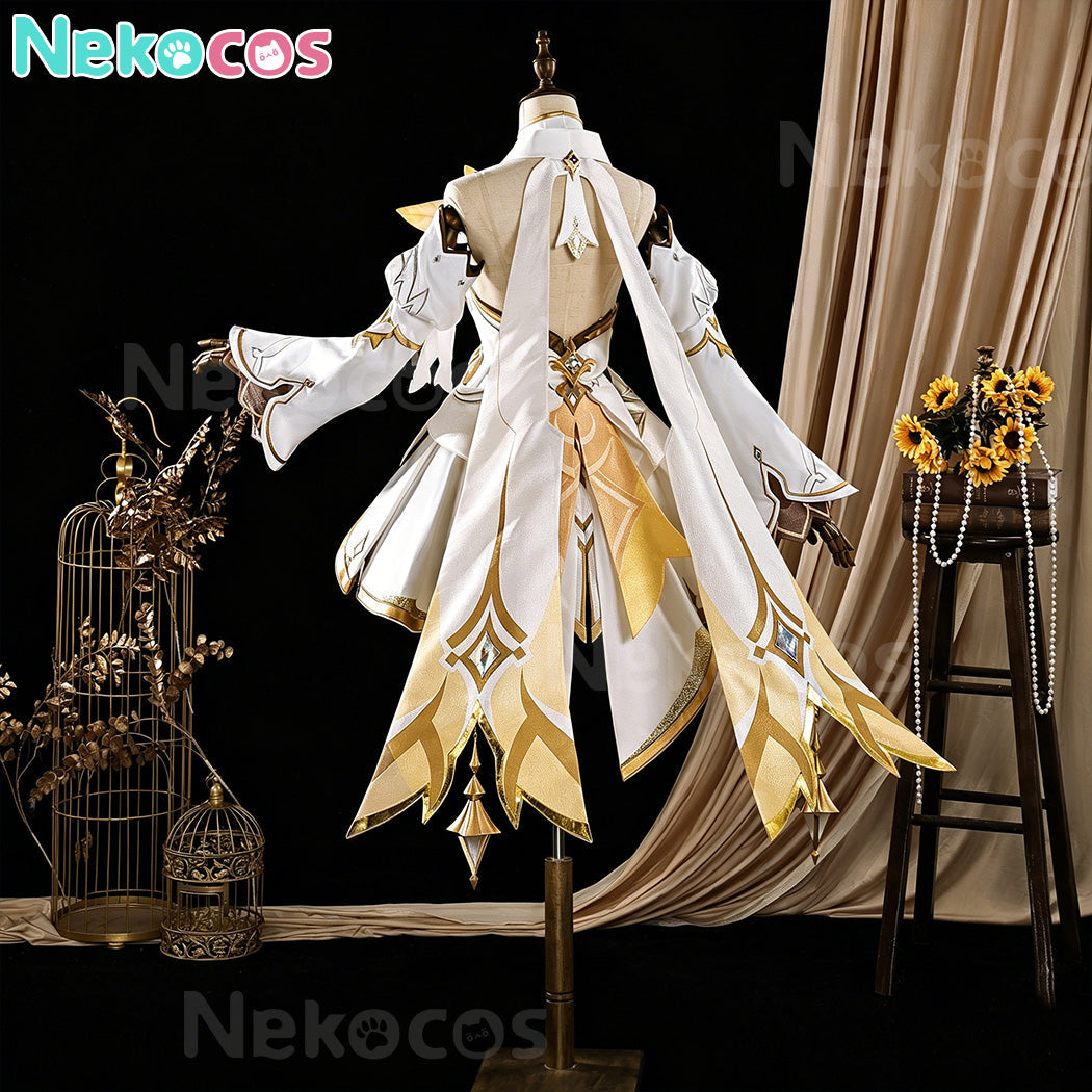 【Nekocos】Game Genshin Impact Cosplay Lumine As Heaven and Earth Are Made Anew Cosplay Costume | In Stock