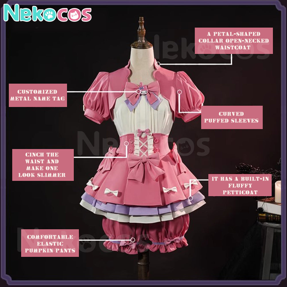 【Nekocos】Game Identity Ⅴ Cosplay Cheerleader Lily Barriere x Characters Crossover II Cosplay Costume Plus Size | In Stock